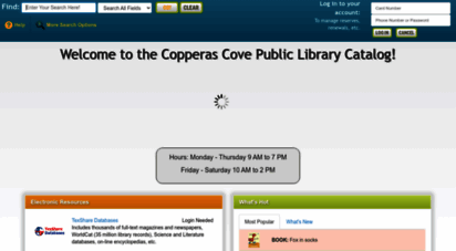 copperascove.biblionix.com