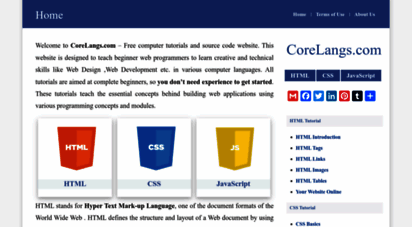 corelangs.com