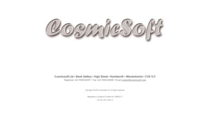 cosmicsoft-mailer.com