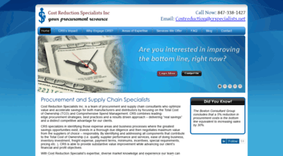 costreductionspecialistssite.com