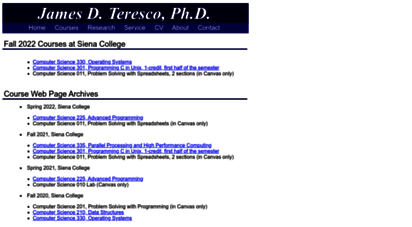 courses.teresco.org