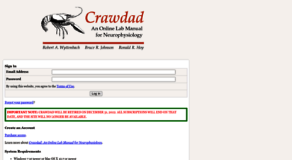 crawdad.sinauer.com