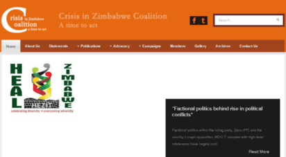 crisiszimbabwe.org