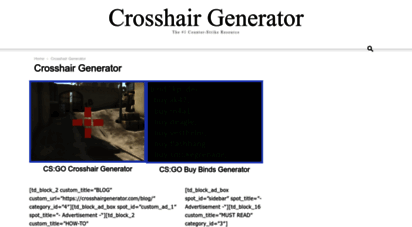 Welcome To Crosshairgenerator Com Crosshair Generator All