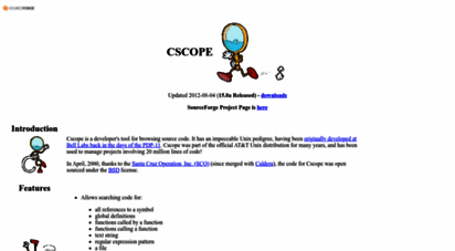 cscope.sourceforge.net