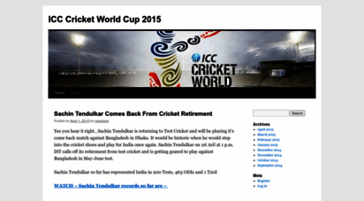 dailycricketworldcup2015news.wordpress.com