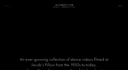 danceinteractive.jacobspillow.org