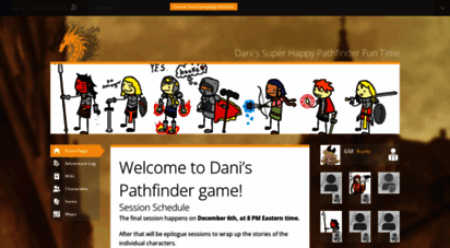 danipathfinder.obsidianportal.com