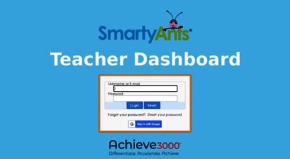 smarty ants login for students texas