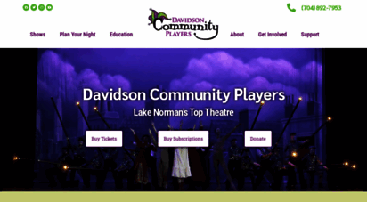 davidsoncommunityplayers.org
