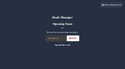 dealsmanager.net