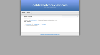 debtreliefcoreview.wordpress.com