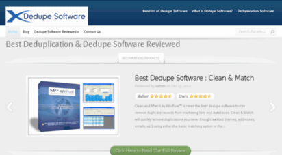 dedupesoftware.com