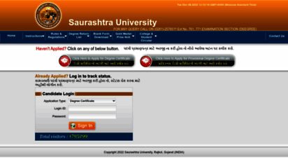 degree.saurashtrauniversity.edu
