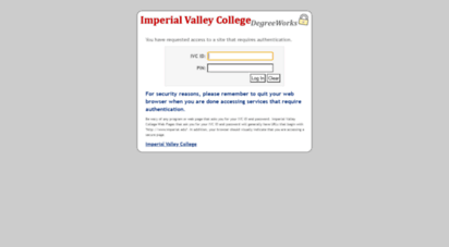 degreeworks.imperial.edu