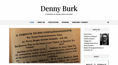 dennyburk.com