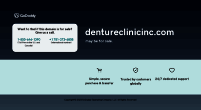 dentureclinicinc.com