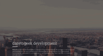development.daretogeek.com