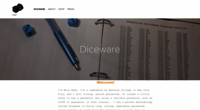 dicewarepasswords.com