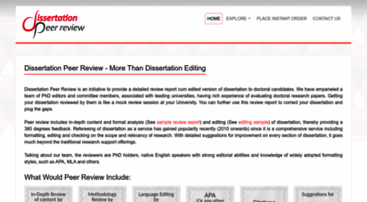 dissertationpeerreview.com