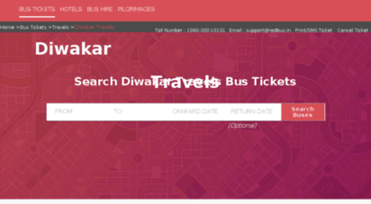 diwakar-travels.redbus.in