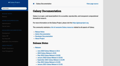 docs.galaxyproject.org
