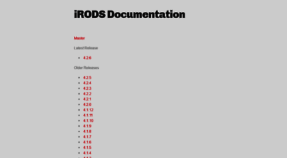 docs.irods.org