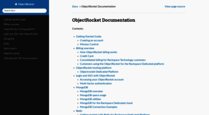 docs.objectrocket.com