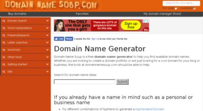 domainnamesoup.com