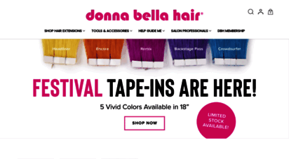 donnabellahairextensions.com