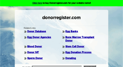 donorregister.com