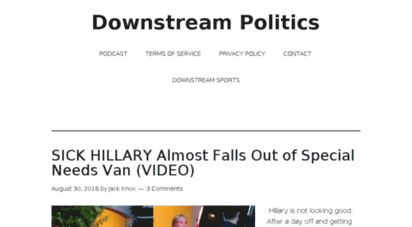 downstreampolitics.com