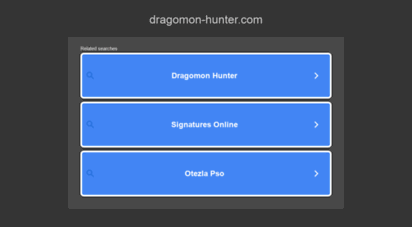dragomon-hunter.com