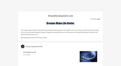 dreamdevelopment.acuityscheduling.com