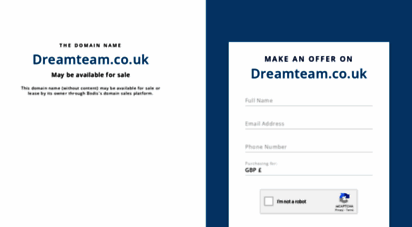 dreamteam.co.uk