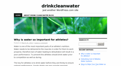 drinkcleanwater.wordpress.com