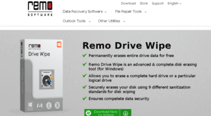 drivewipe.remosoftware.com