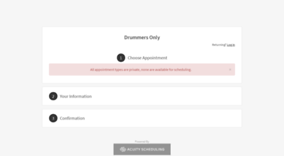 drummersonly.acuityscheduling.com