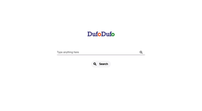 dufodufo.com
