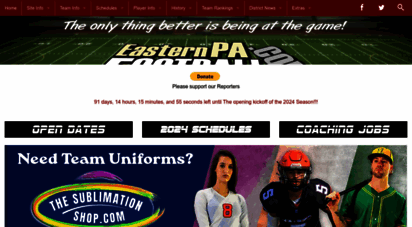 easternpafootball.com