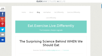 eatexerciselivedifferently.com
