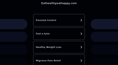 eathealthyeathappy.com