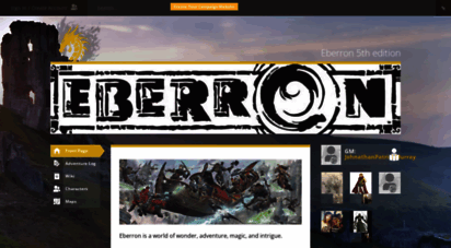 eberron-5th-edition.obsidianportal.com