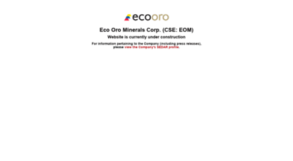 eco-oro.com