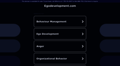 egodevelopment.com