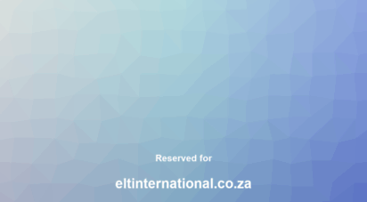 eltinternational.co.za