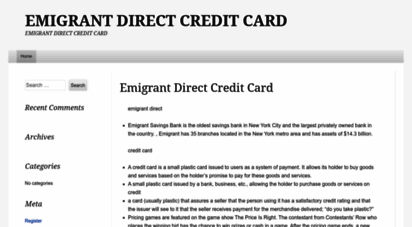 emigrantdirectcreditcardcds.wordpress.com