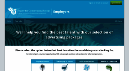 employers.conbio.org
