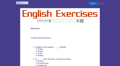 englishexercises.net