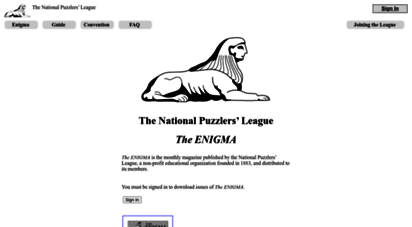 enigma.puzzlers.org